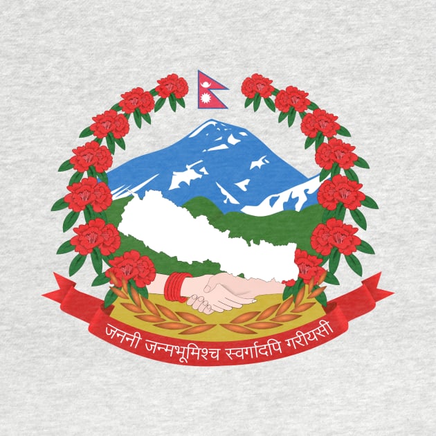 Emblem of Nepal by Wickedcartoons